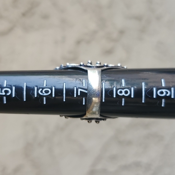 New Abalone Shell 925 Silver Statement Ring. - Picture 11 of 14